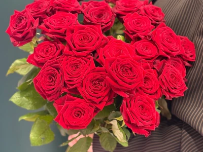 Роза «Красная 70см»