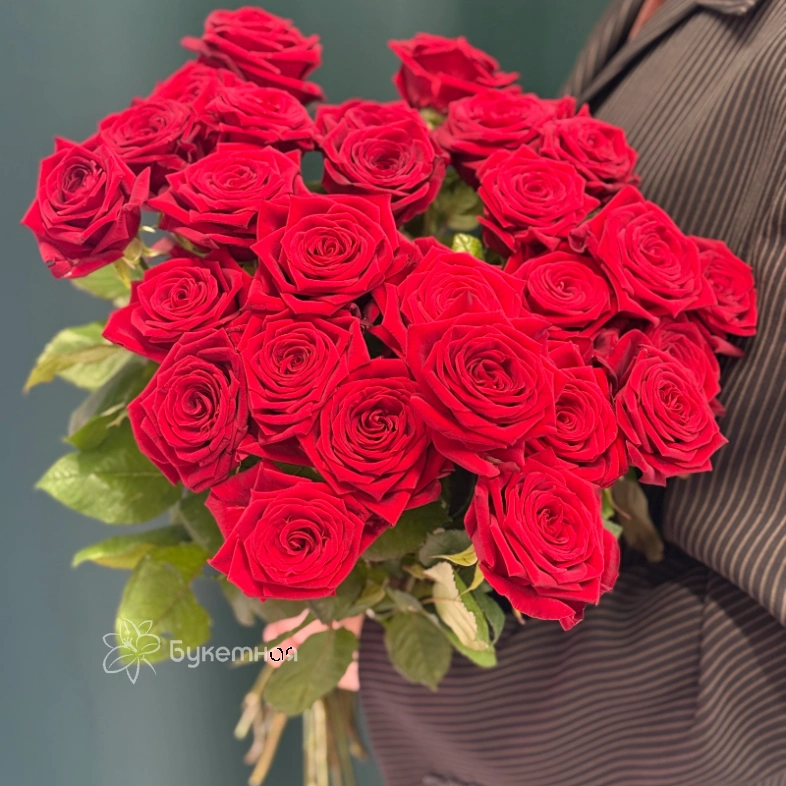 Роза &laquo;Красная 60 см&raquo;