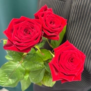 Роза &laquo;Красная 60 см&raquo; 2