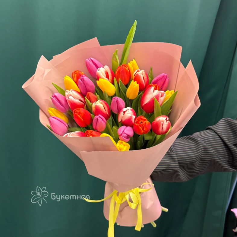 Букет &laquo; Тюльпан 31шт&raquo;