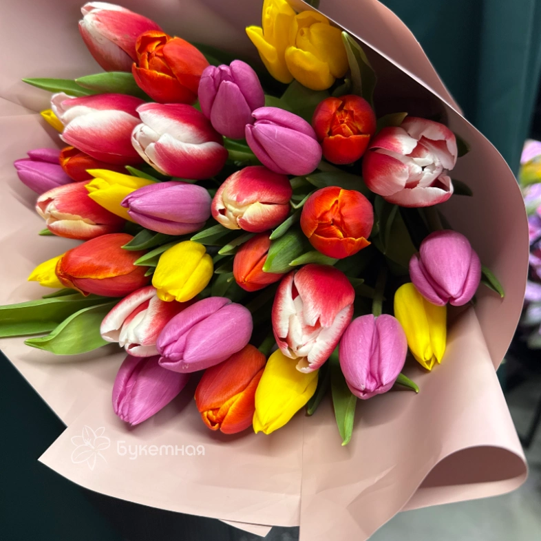 Букет &laquo; Тюльпан 31шт&raquo;