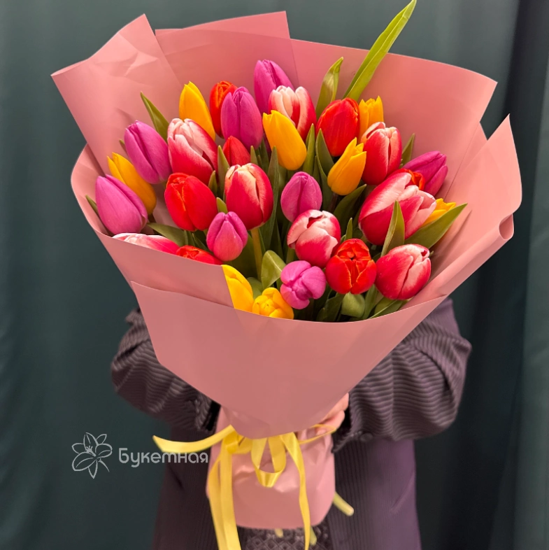 Букет &laquo; Тюльпан 31шт&raquo;