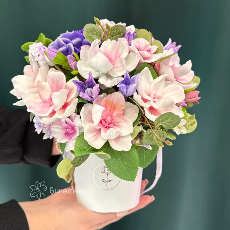 Букет из мыла &laquo;Магнолия&raquo;