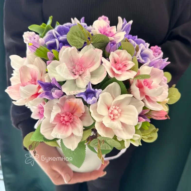 Букет из мыла &laquo;Магнолия&raquo;