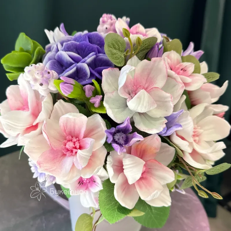 Букет из мыла &laquo;Магнолия&raquo;