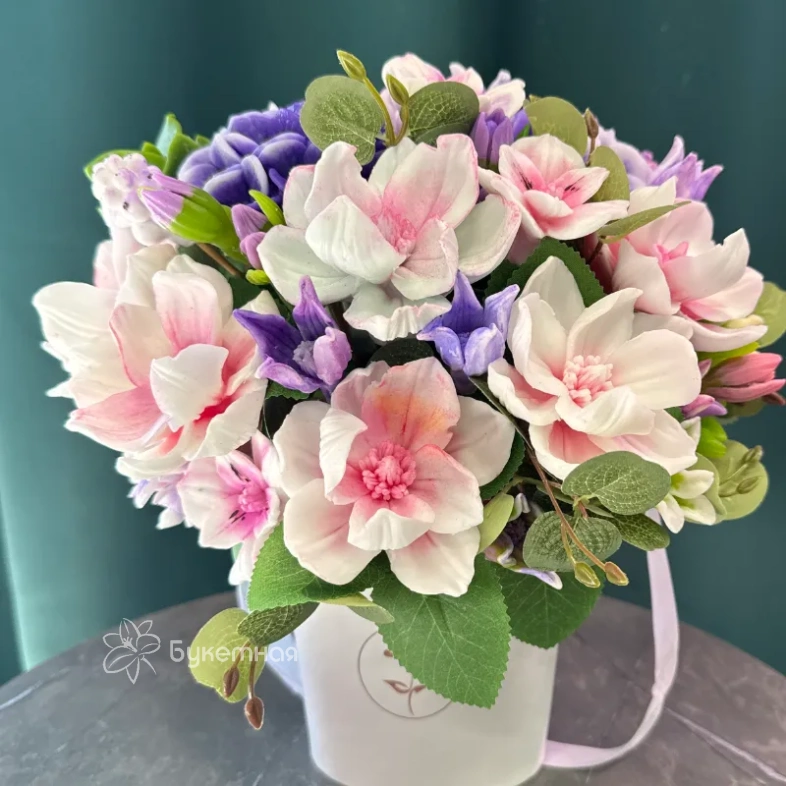 Букет из мыла &laquo;Магнолия&raquo;