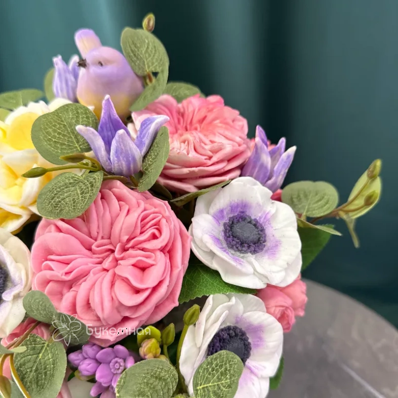 Букет из мыла &laquo;Остин&raquo;