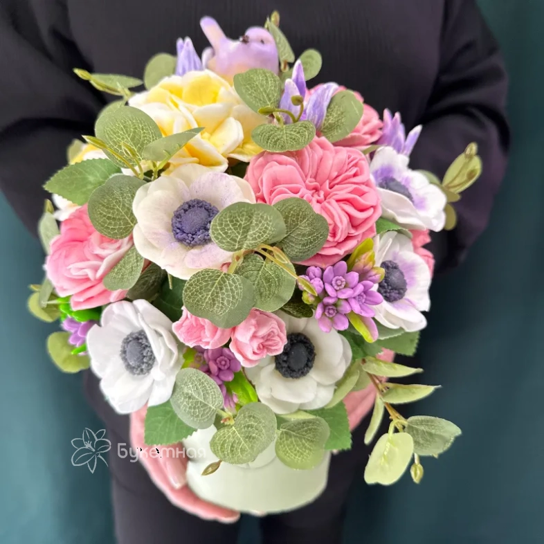 Букет из мыла &laquo;Остин&raquo;