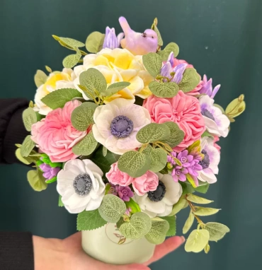 Букет из мыла «Остин»