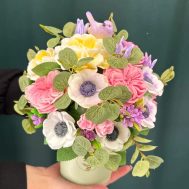 Букет из мыла «Остин»