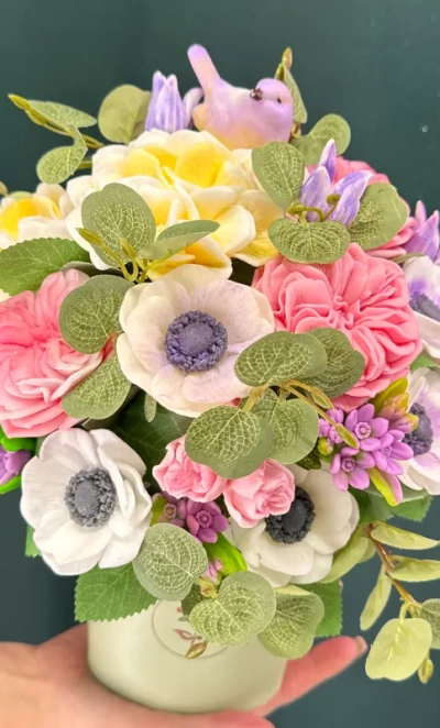 Букет из мыла «Остин»