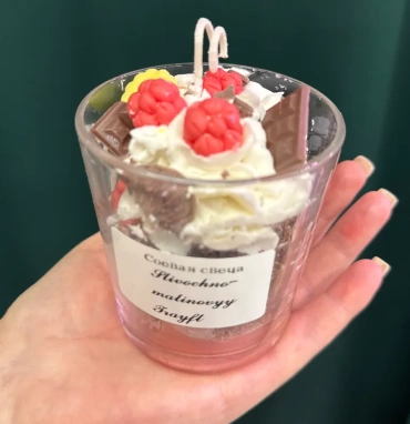 Свеча «Малиновый пирог»