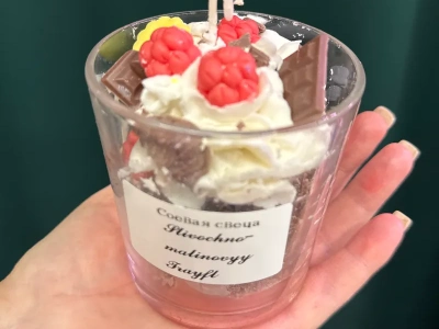 Свеча «Малиновый пирог»