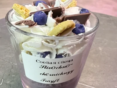 Свеча «Черничный пирог»