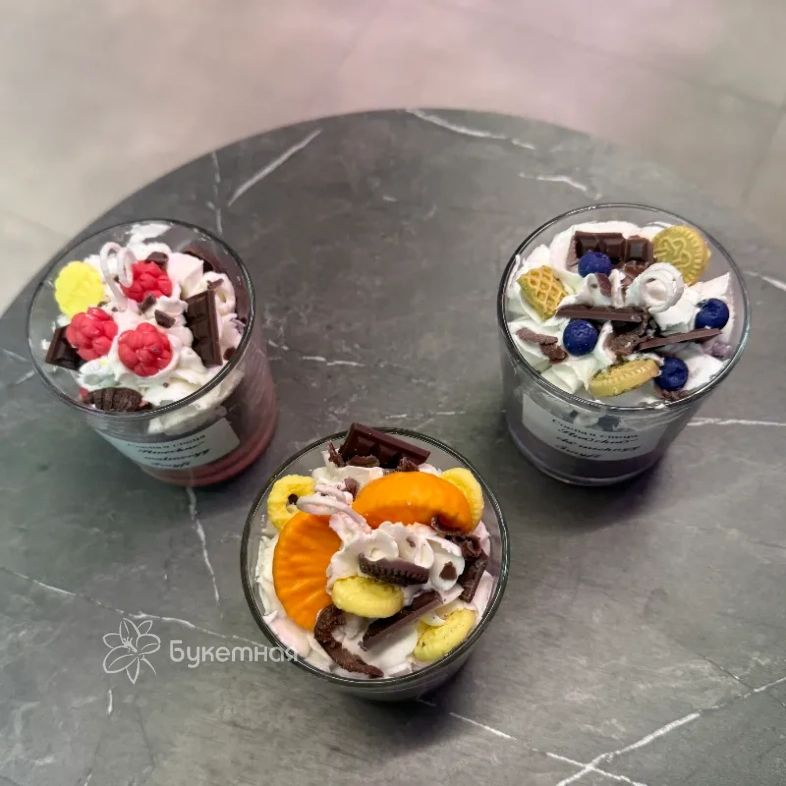 Свечи десертные &laquo;Трио&raquo;