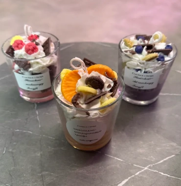 Свечи десертные «Трио»