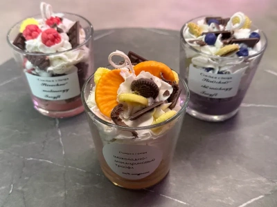 Свечи десертные «Трио»