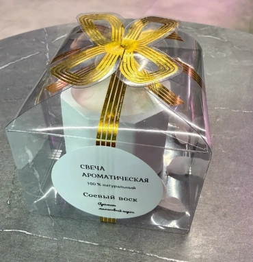 Свеча ароматическая «Малиновый пирог»