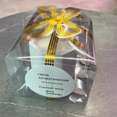 Свеча ароматическая «Малиновый пирог»