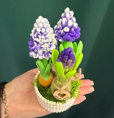 Букет из мыла «Гиацинт»