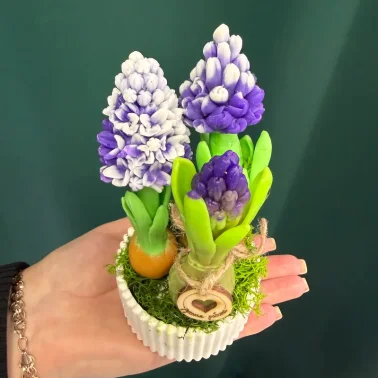 Букет из мыла «Гиацинт»