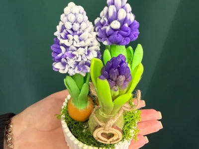 Букет из мыла «Гиацинт»