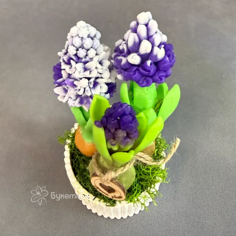 Букет из мыла &laquo;Гиацинт&raquo;