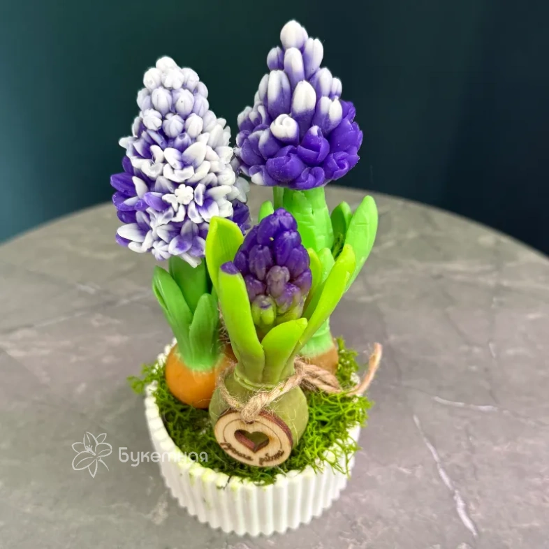 Букет из мыла &laquo;Гиацинт&raquo;