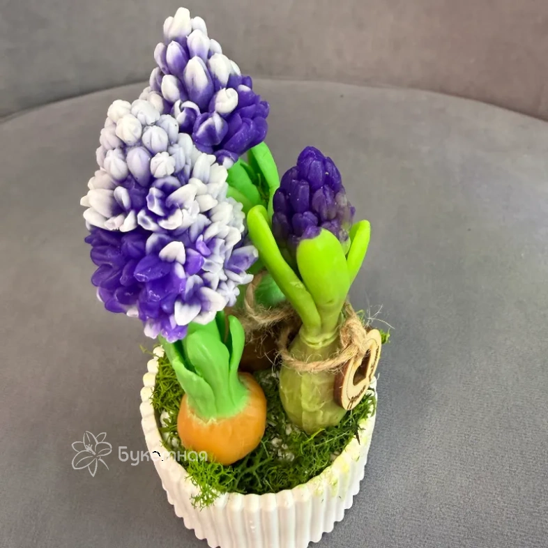 Букет из мыла &laquo;Гиацинт&raquo;