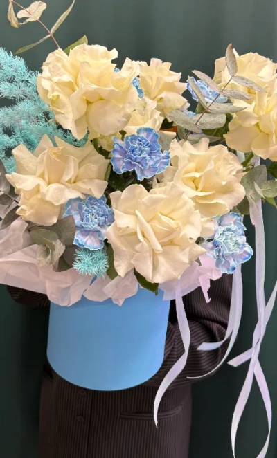 Композиция  «Голубое облако»