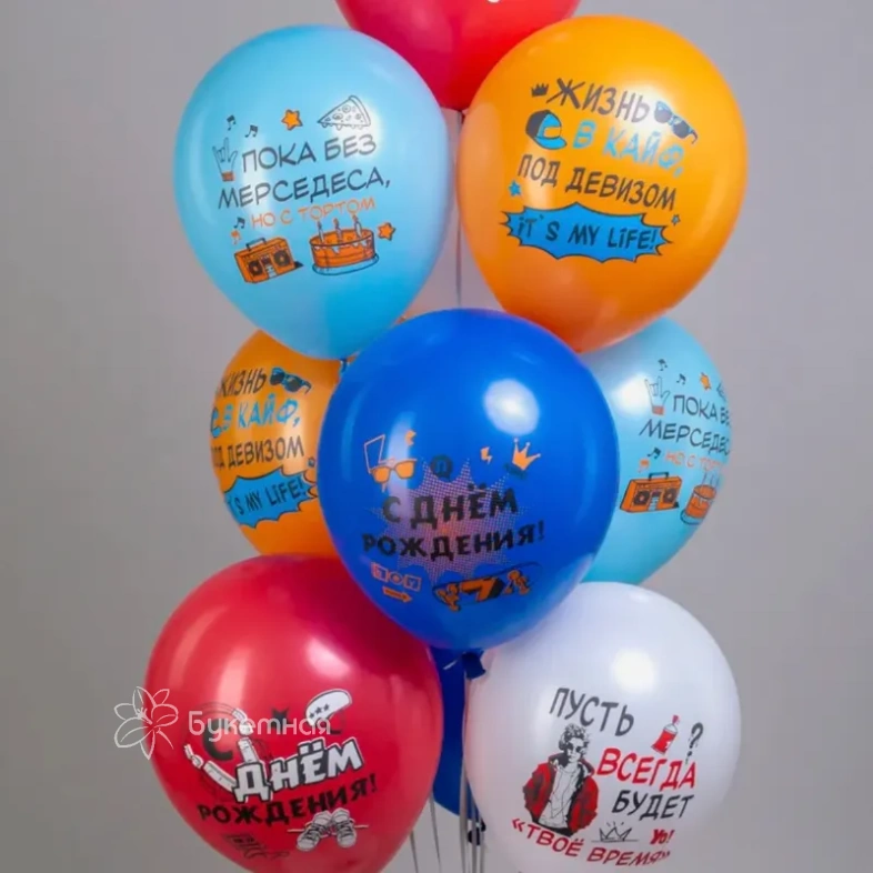 Шарик &laquo;С днём рождения&raquo;