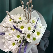 Букет &laquo;Верба и ромашки&raquo; 4