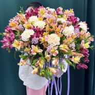 Композиция &laquo;Альстромерия и Диантусы&raquo; 4